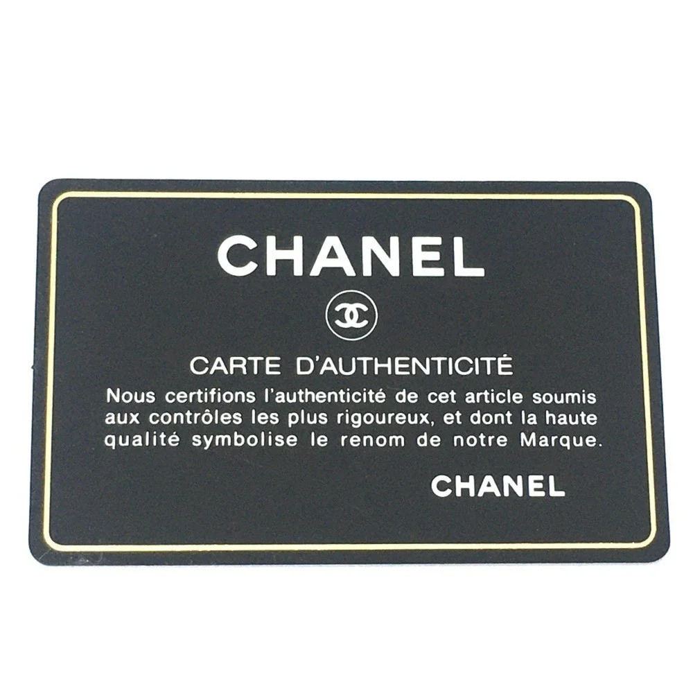 CHANEL Black Leather Wallet